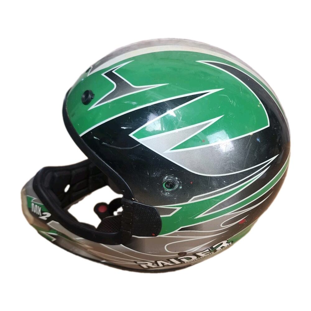 Raider A-625 MX-2 Helmet Adult Large L Motocross - DOT APPROVED